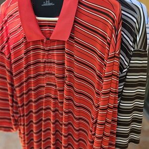 Under Armour Vibrant Striped Polo Collection